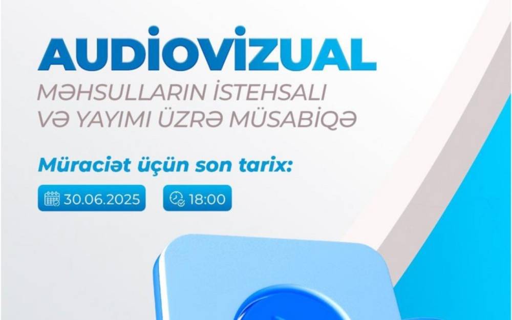 Medianın İnkişafı Agentliyi Audiovizual Şura ilə birgə müsabiqə elan etdi