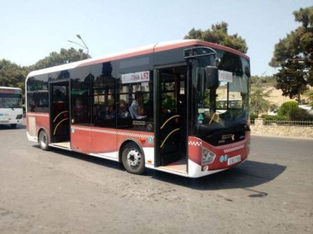 Bu marşrut avtobusları yenilənir