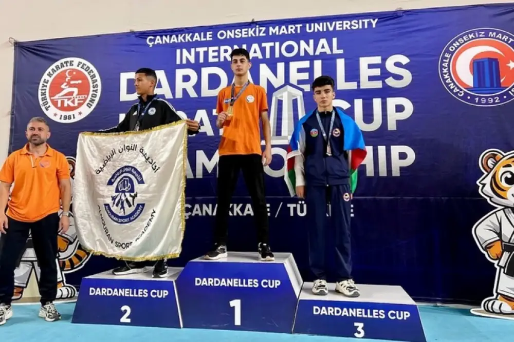 Azərbaycan karateçiləri Türkiyədə keçirilən turnirdə uğurla çıxış ediblər