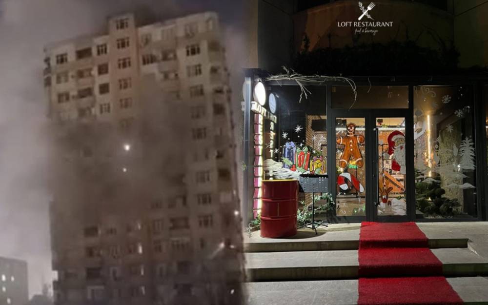 Yasamaldakı yanğına görə "Loft" restoranı ittiham edilir - VİDEO