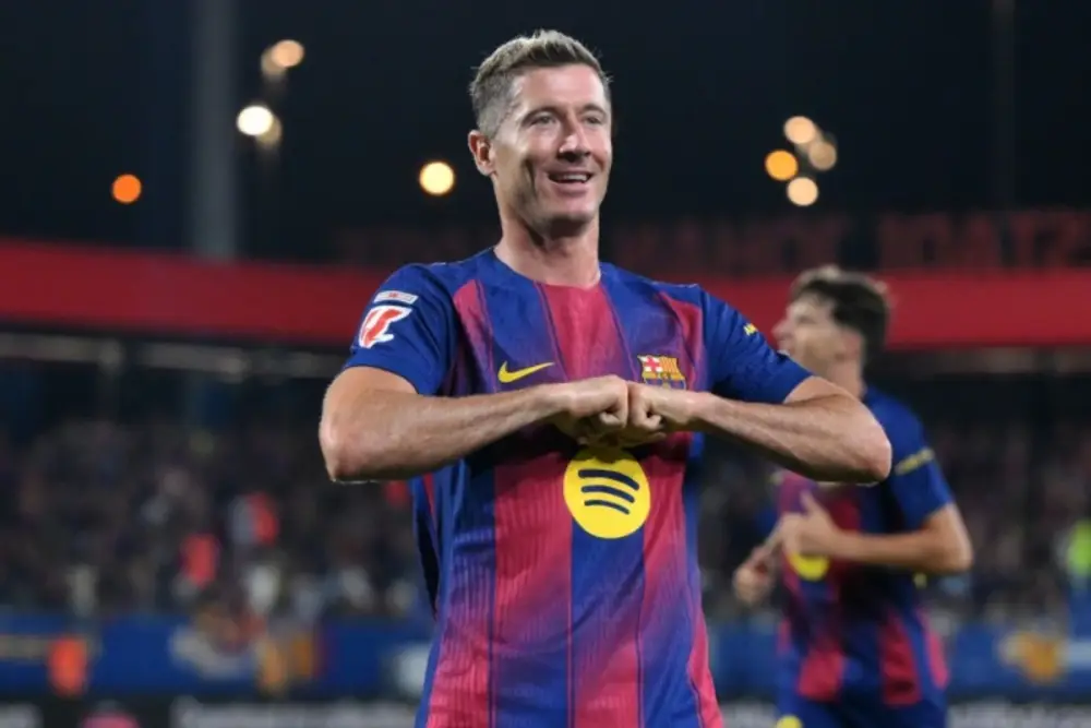 Levandovski het-trik etdi, bütün hücumçuları geridə qoydu