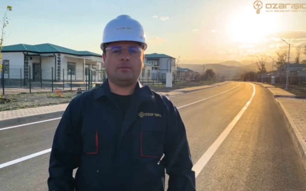 “Azərişıq” ASC Zəngilanda yenidənqurma işlərini davam etdirir - VİDEO