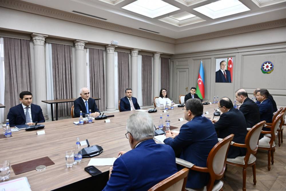 Şahin Mustafayev Türkiyənin ədliyyə naziri ilə görüşüb