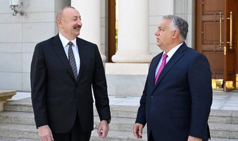 İlham Əliyev Orbanla görüşdü