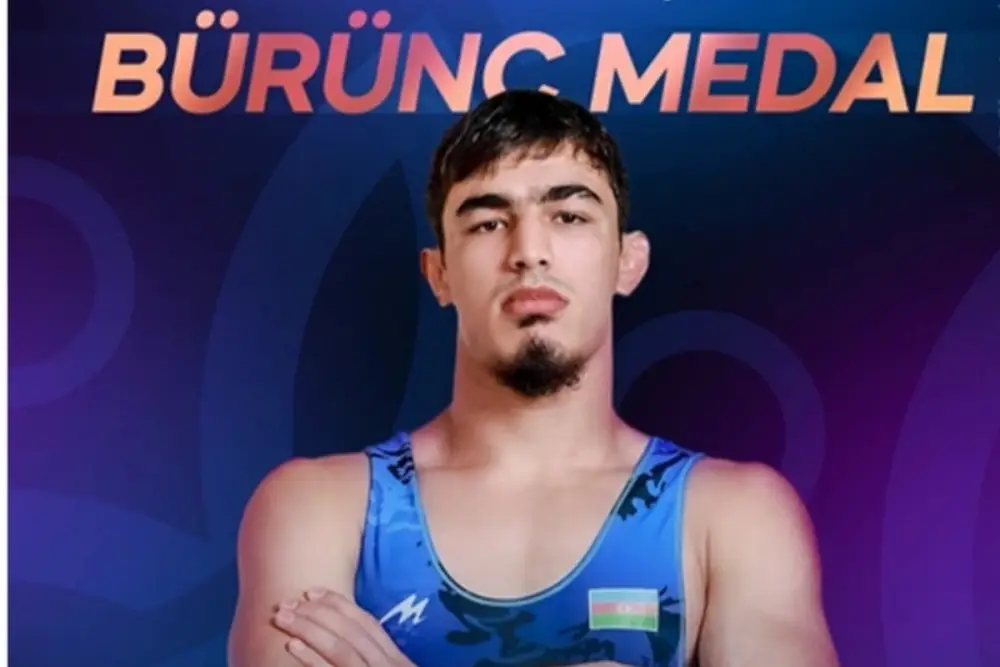 Azərbaycan güləşçisi dünya çempionatında bürünc medal qazanıb