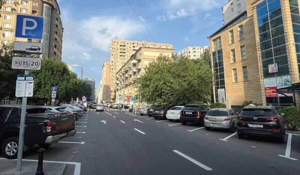 Bakıda yeni parklanma yerləri yaradıldı