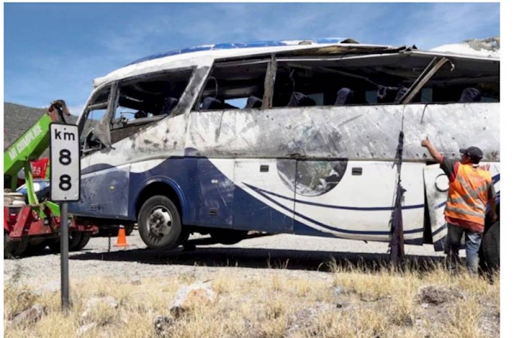 İranda avtobus qəzaya uğradı: Ölənlər və yaralananlar var