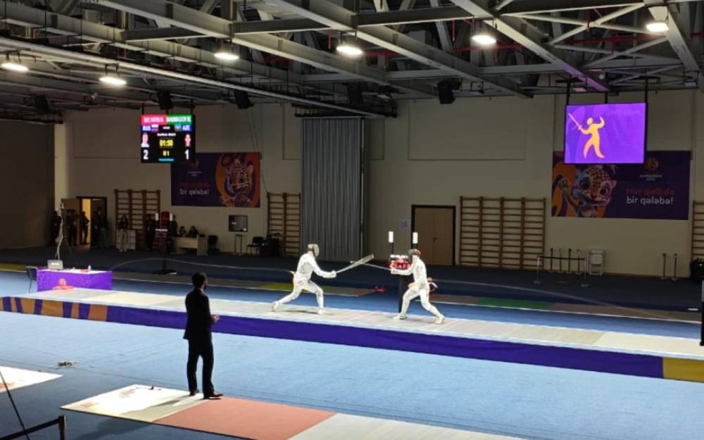 Azərbaycan qılıncoynadanı bürünc medal qazanıb