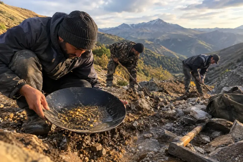 Lerikdə qanunsuz qızıl axtaranlara qarşı əməliyyat: Ölən var