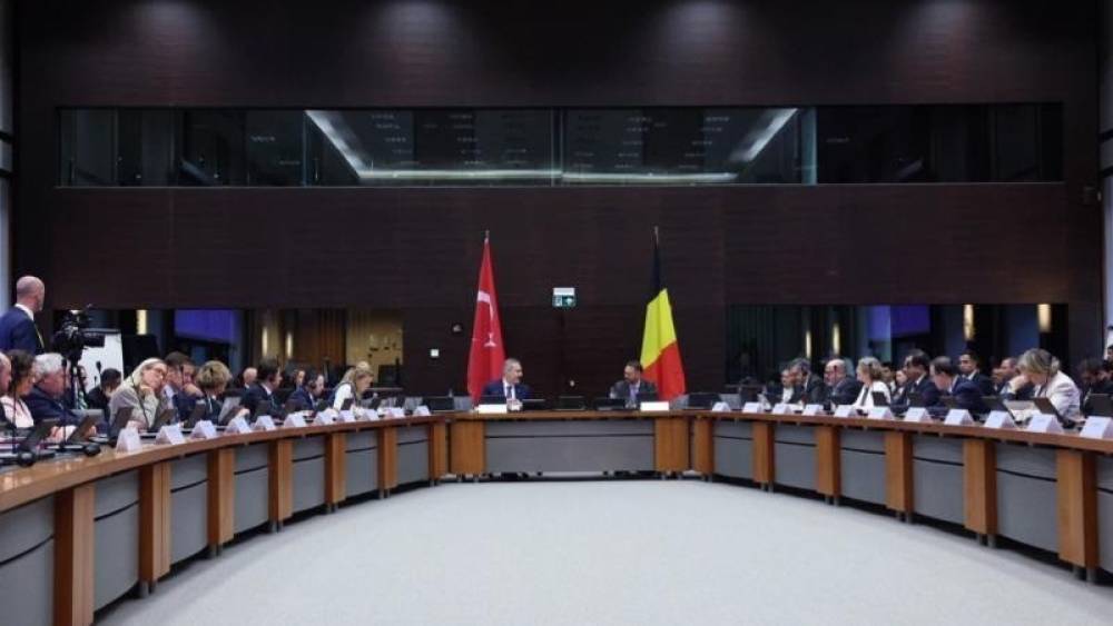 Türkiyə və Belçika arasında 10 illik fasilədən sonra rəsmi görüş baş tutdu
