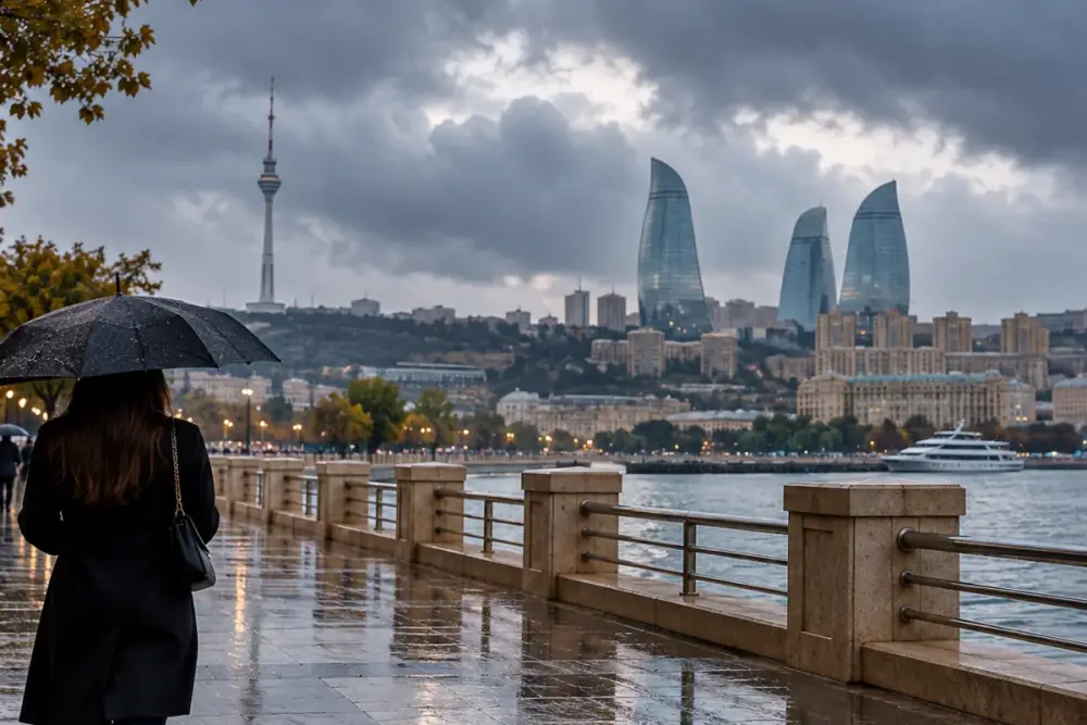 Bakıda çiskin, dağlarda qar gözlənilir