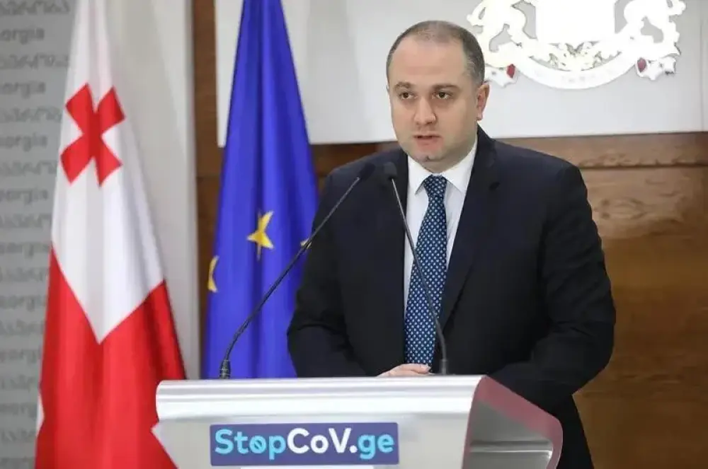 İrakli Çikovani Azərbaycanda səfərdədir