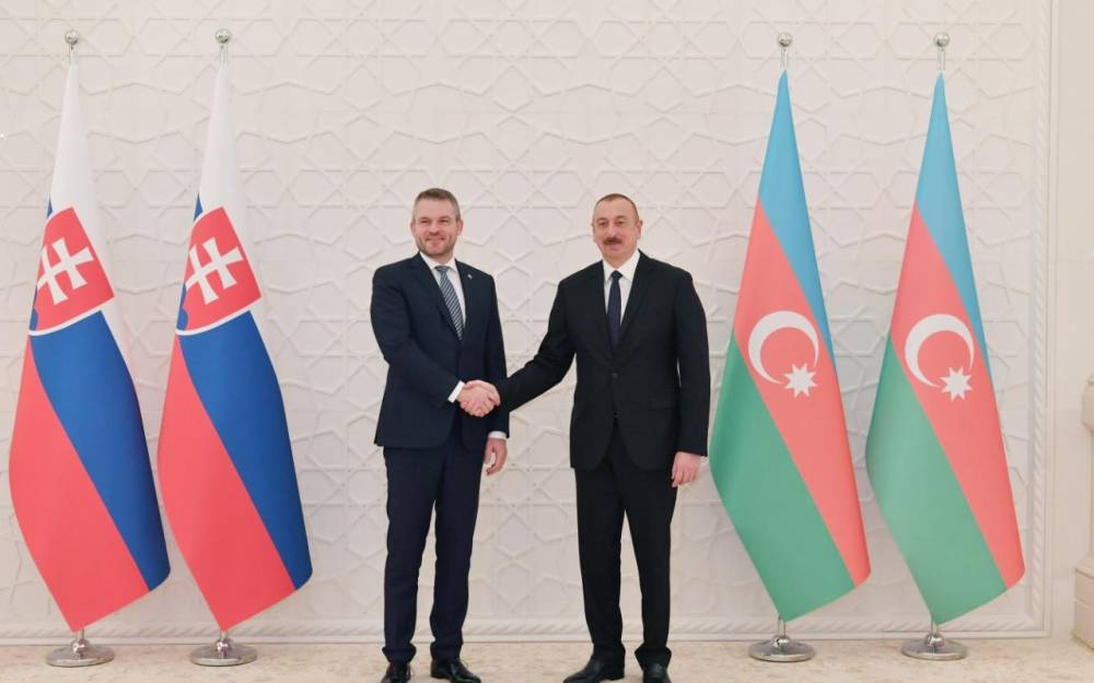 İlham Əliyev Slovakiya Prezidentini təbrik etdi