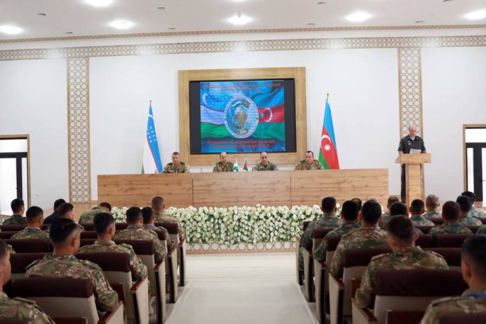 Daşkənddə Azərbaycan-Özbəkistan birgə komanda-qərargah təlimi keçirilir