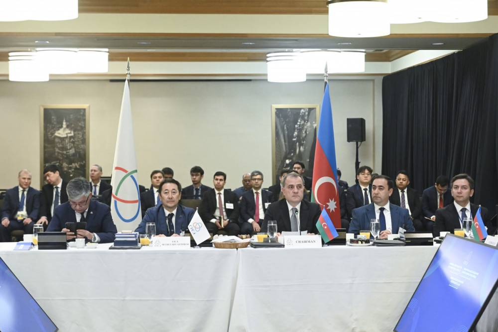 Ceyhun Bayramov AQEM-in Xarici İşlər Nazirləri Şurasının qeyri-rəsmi iclasında iştirak edib
