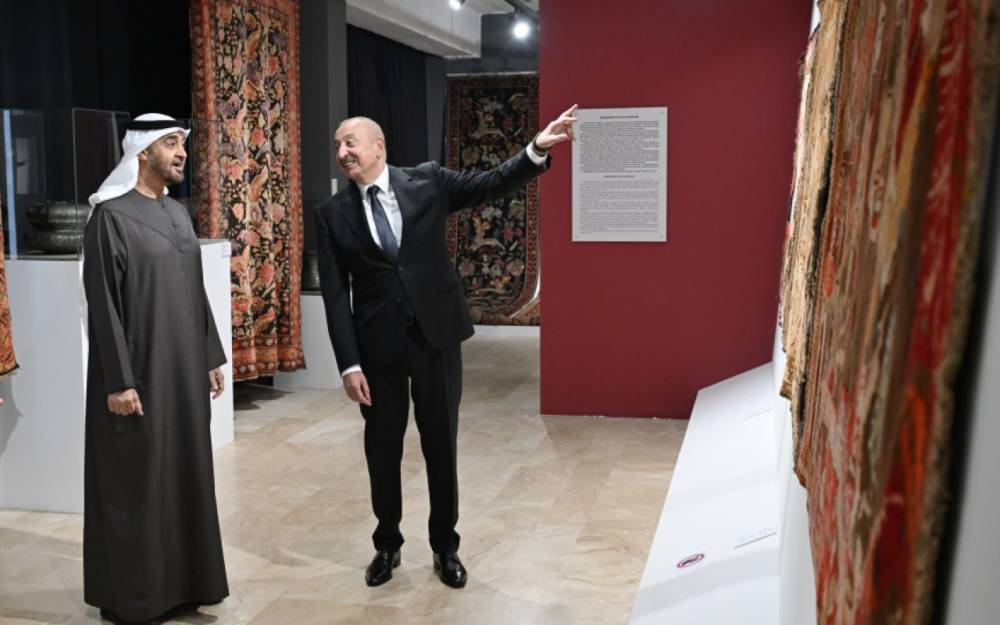 Prezidentlər Milli Xalça Muzeyinin Şuşa filialında 