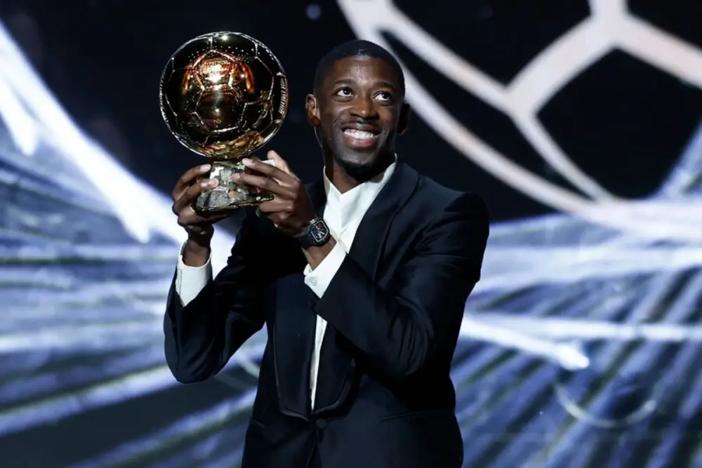 "Qızıl top"u 30 ildən sonra ilk dəfə qaradərili futbolçu qazanıb