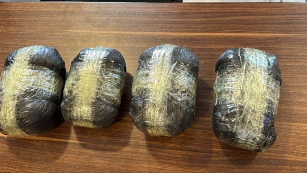 Polis 6,8 kq narkotik aşkarladı